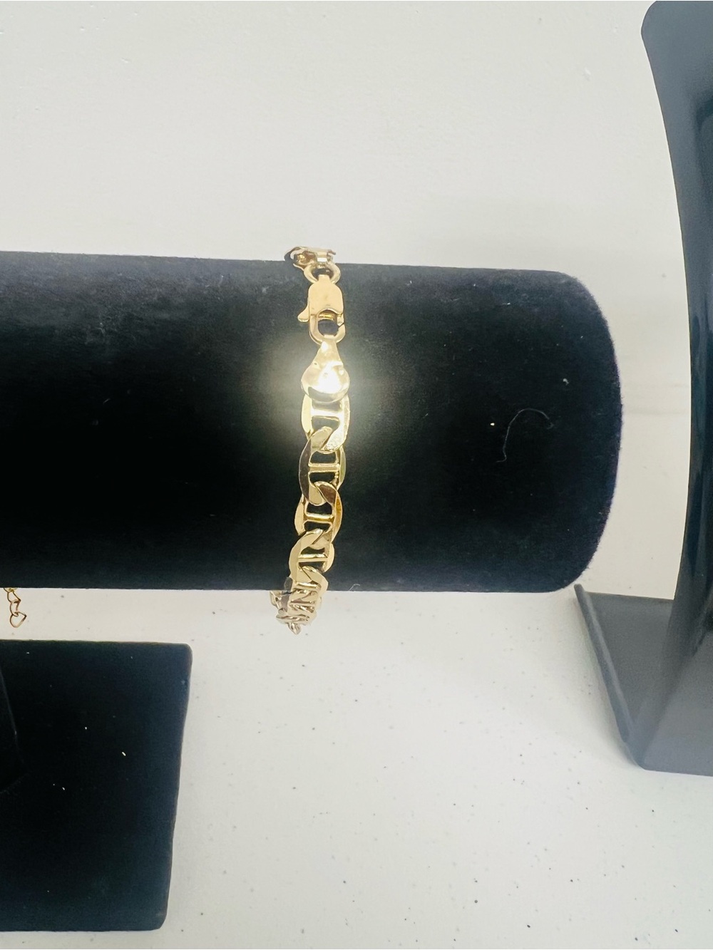 Gold Link Chain Bracelet - Women's Jewelry #0030